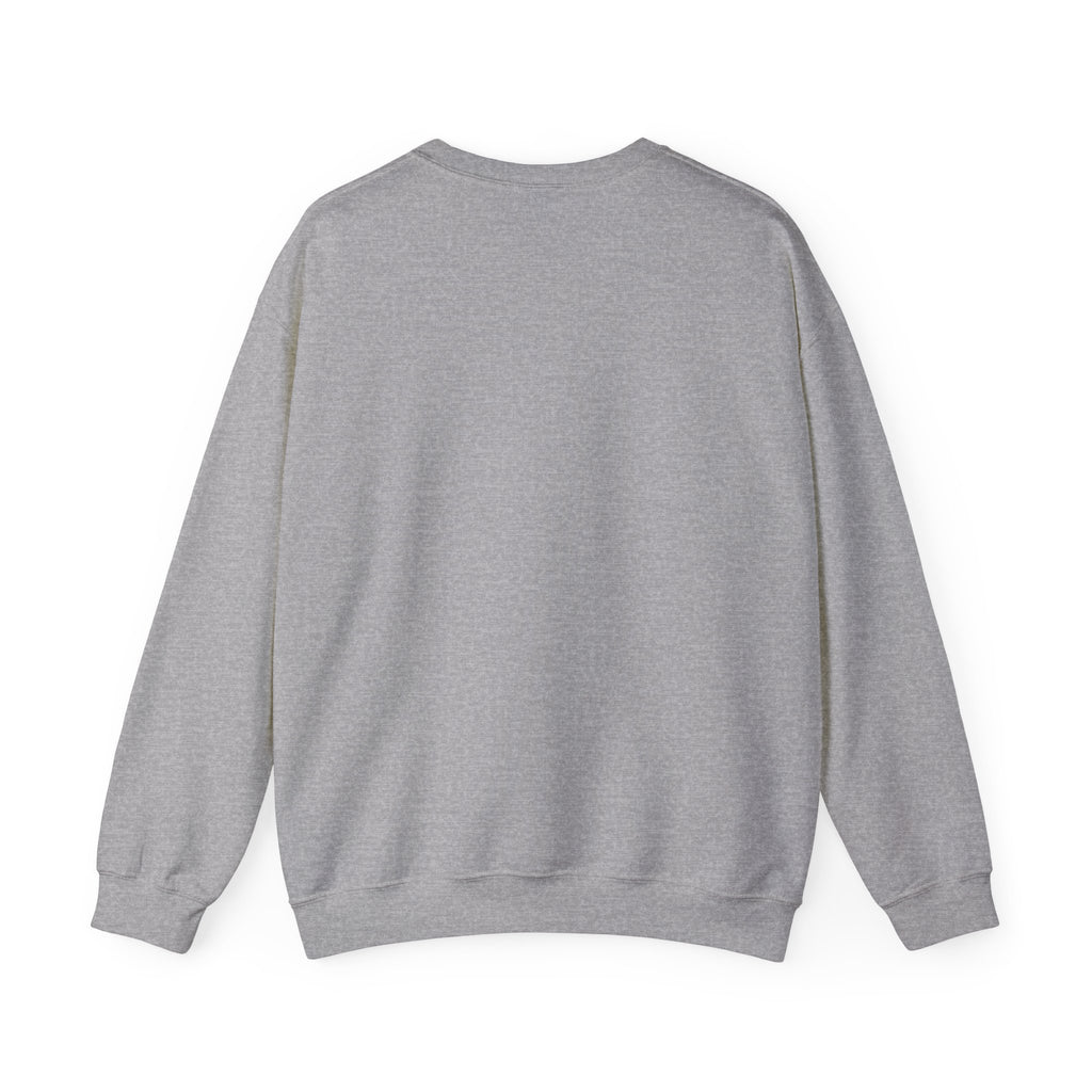 Classic White Crewneck Sweatshirt — Minimal Casual Pullover