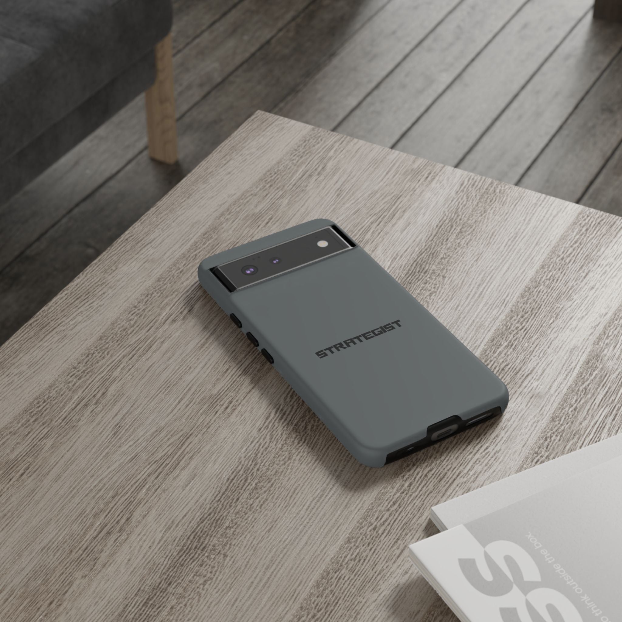 Strategist Tough Phone Case — Rugged Matte Protective Cover