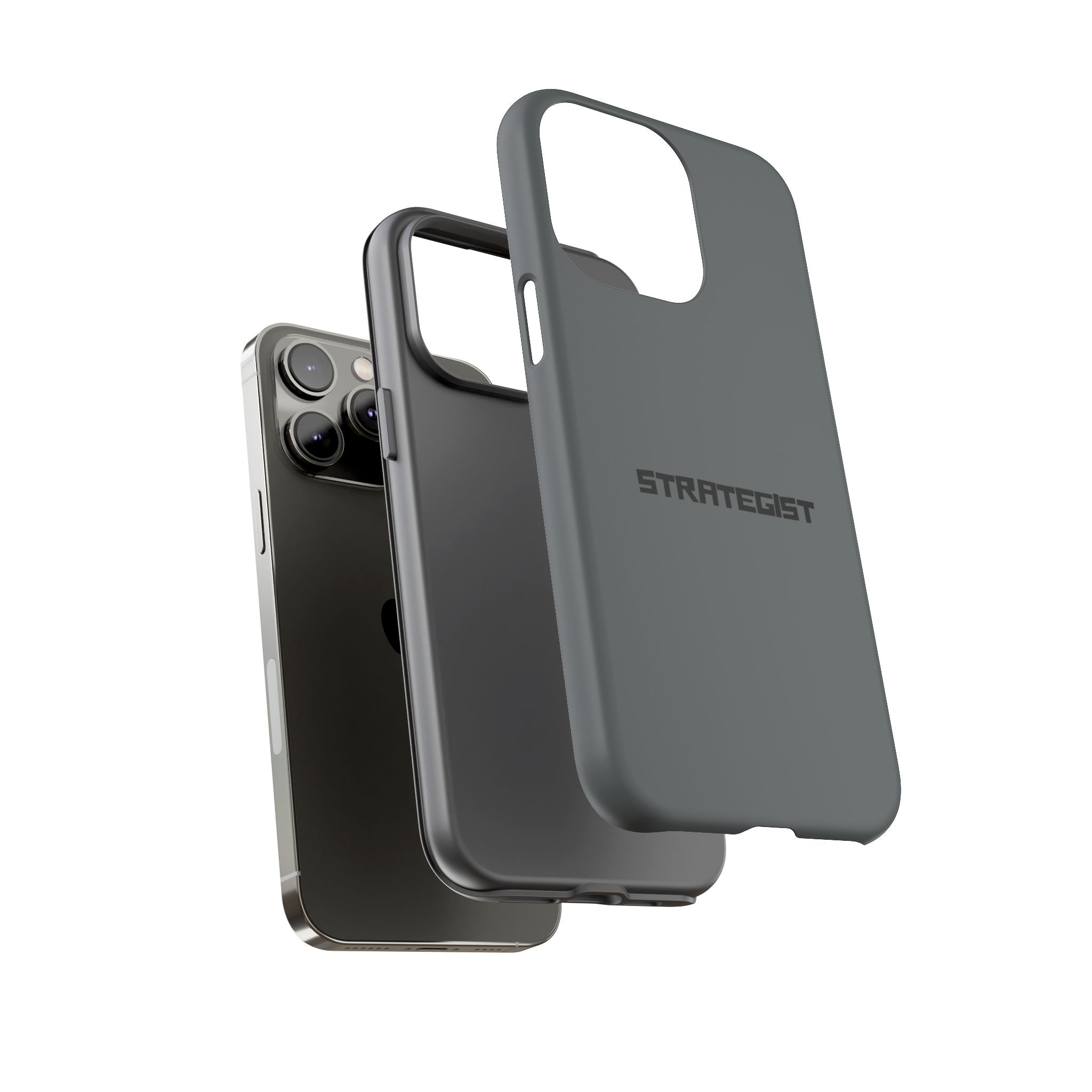 Strategist Tough Phone Case — Rugged Matte Protective Cover