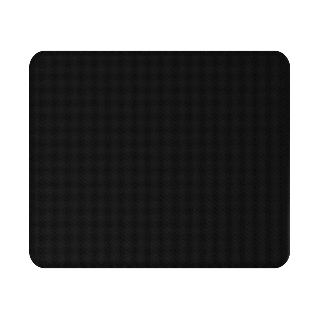 Strategist Non-Slip Gaming Mouse Pad — Minimal White & Black Desk Mat for Gamers