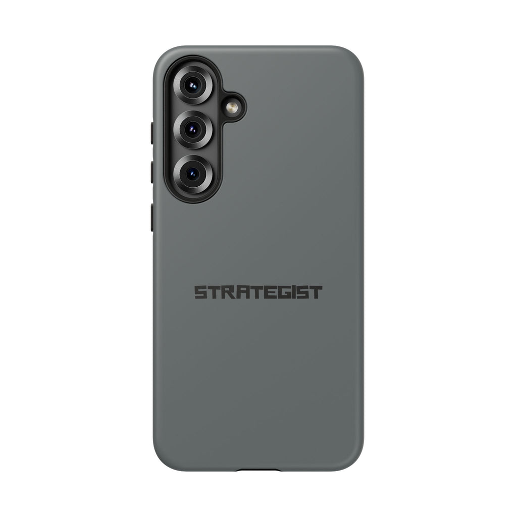 Strategist Tough Phone Case — Rugged Matte Protective Cover