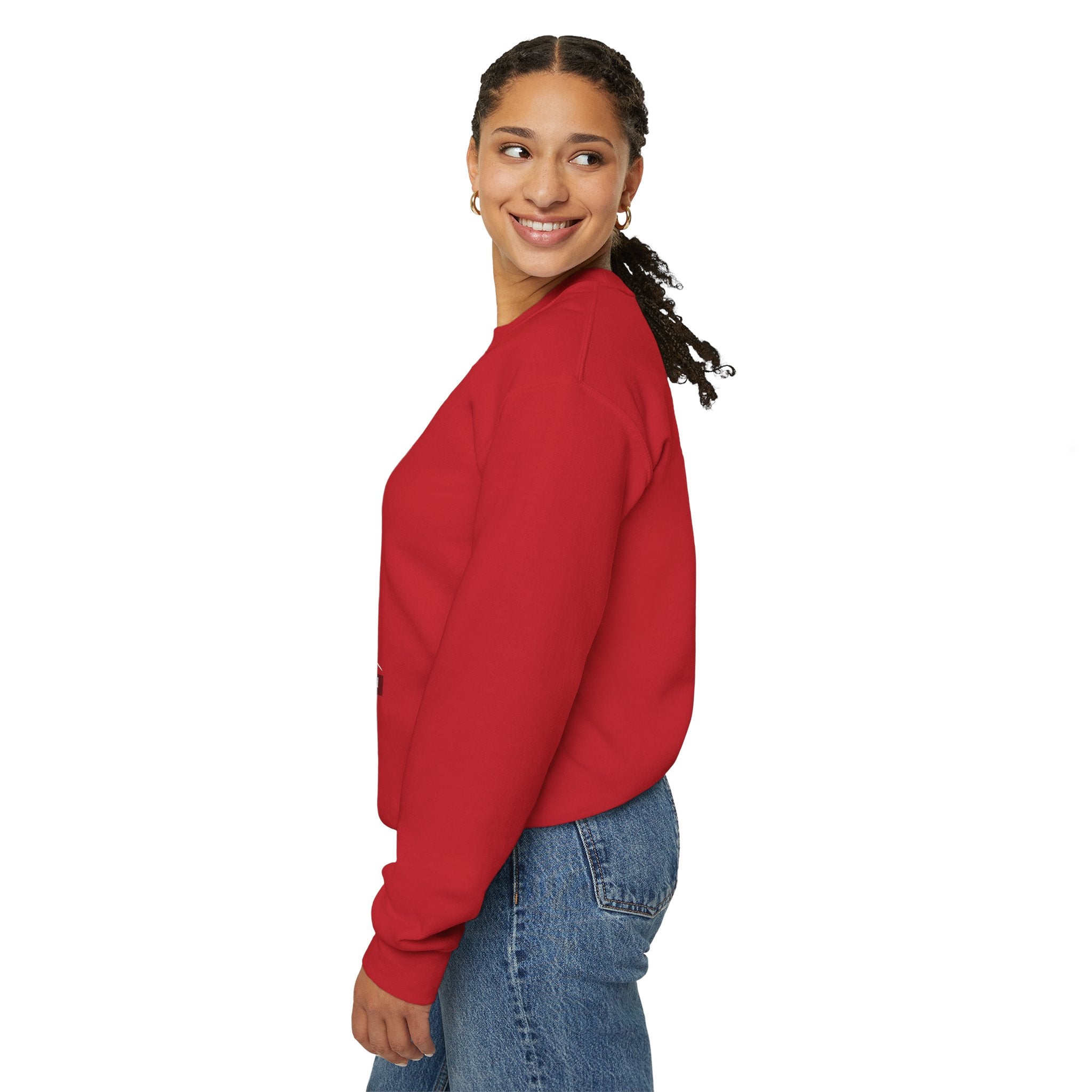 Classic White Crewneck Sweatshirt — Minimal Casual Pullover