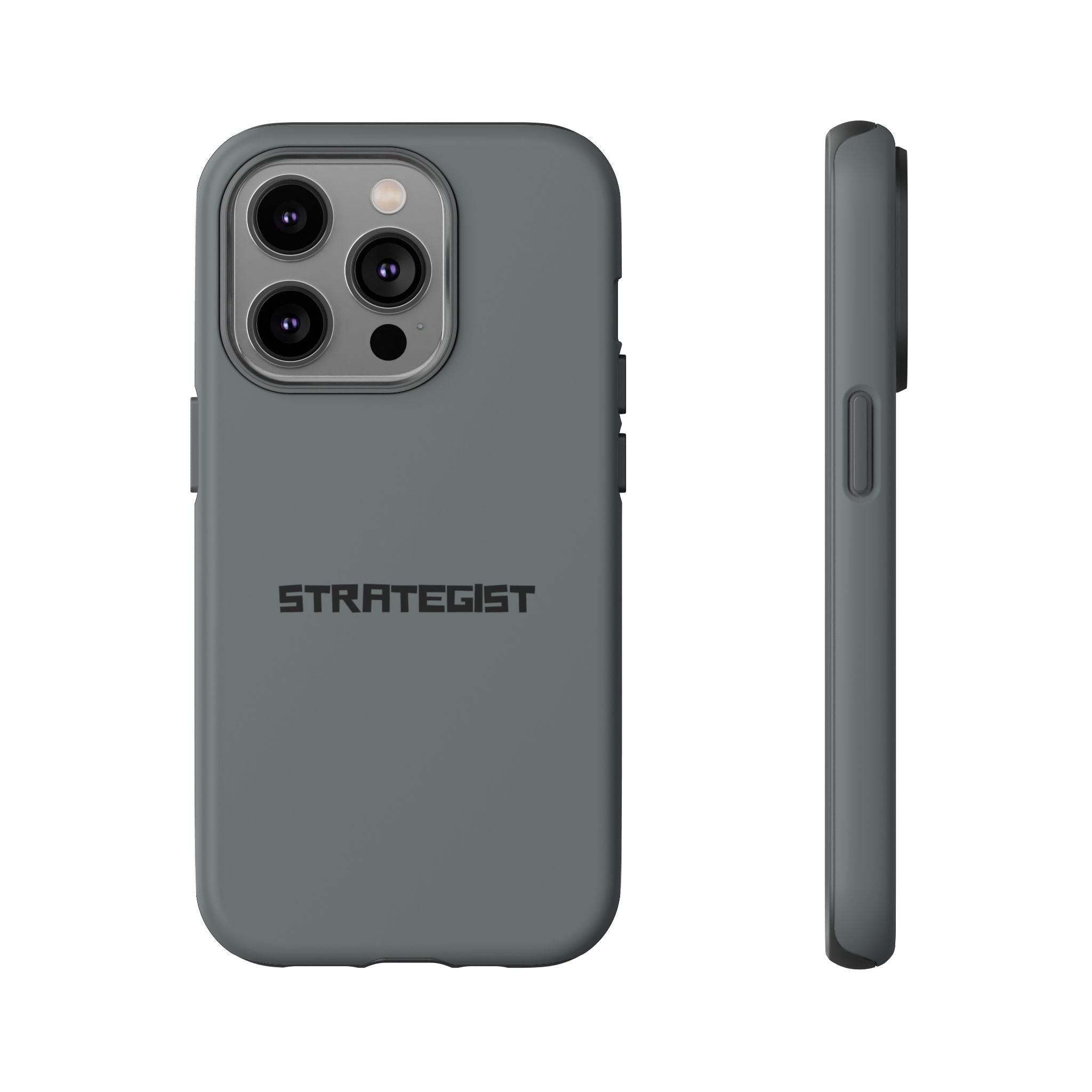 Strategist Tough Phone Case — Rugged Matte Protective Cover