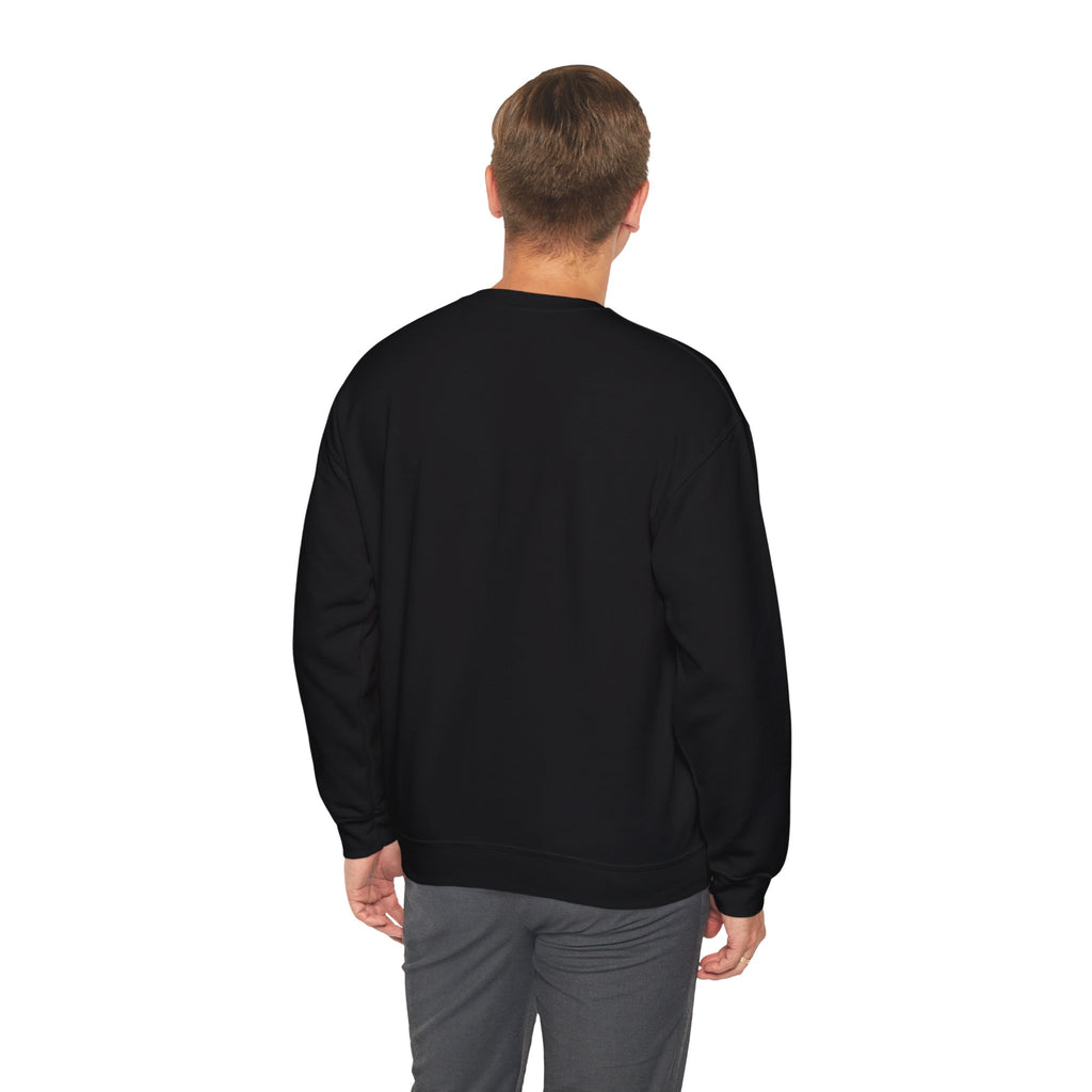 Classic White Crewneck Sweatshirt — Minimal Casual Pullover