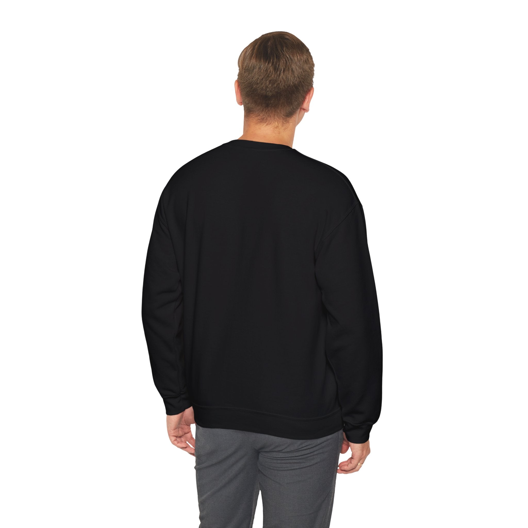 Classic White Crewneck Sweatshirt — Minimal Casual Pullover