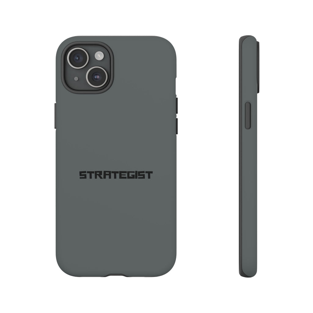Strategist Tough Phone Case — Rugged Matte Protective Cover
