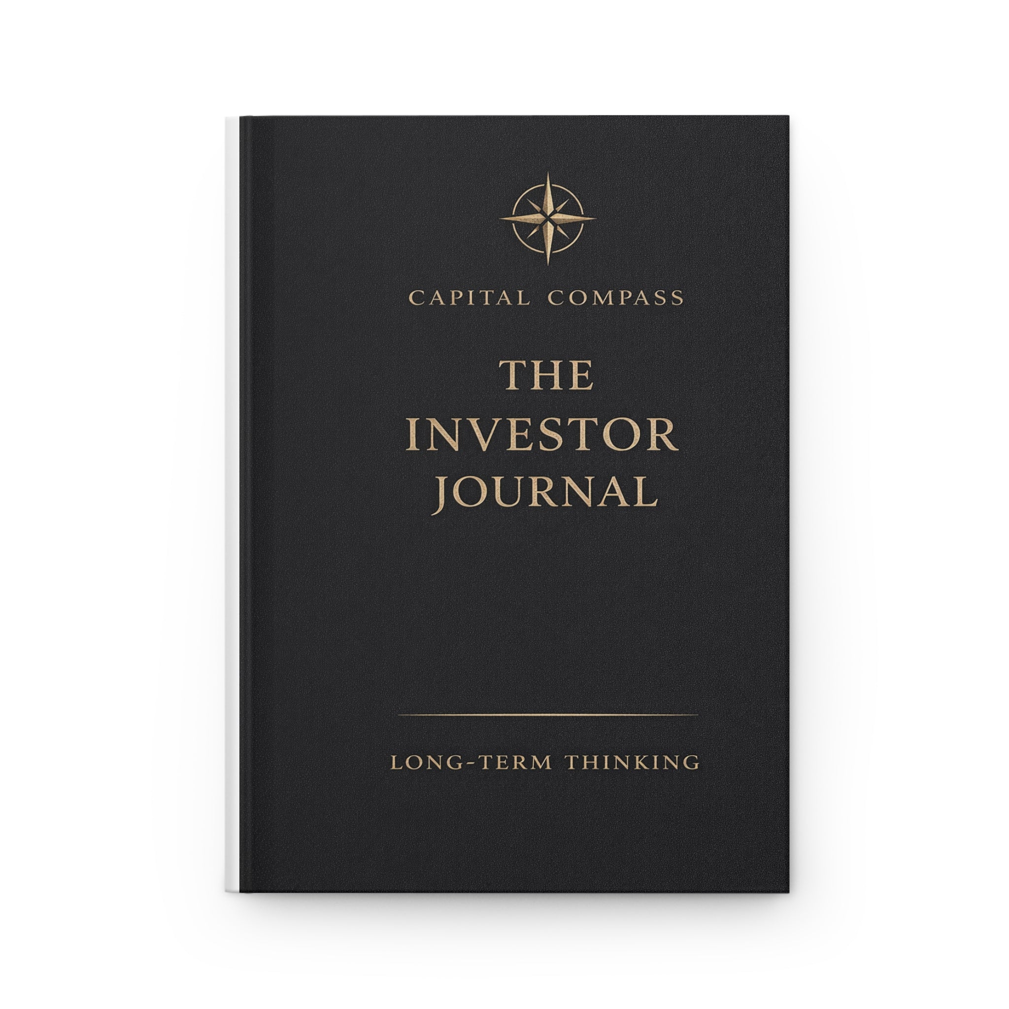 Investor Journal — Hardcover Matte Notebook for Long‑Term Investing & Capital Planning
