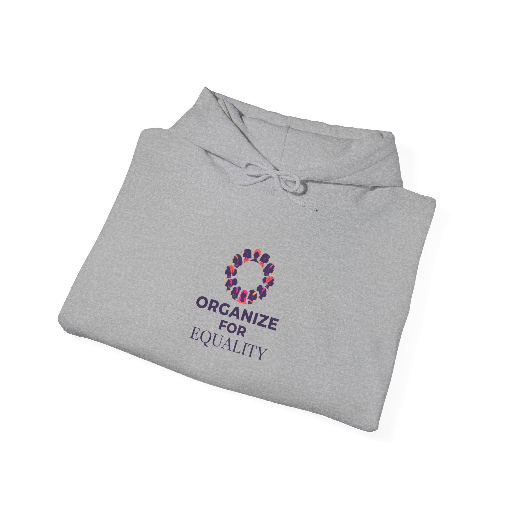 Organize for Equality Hoodie | International Women's Day, IWD typography