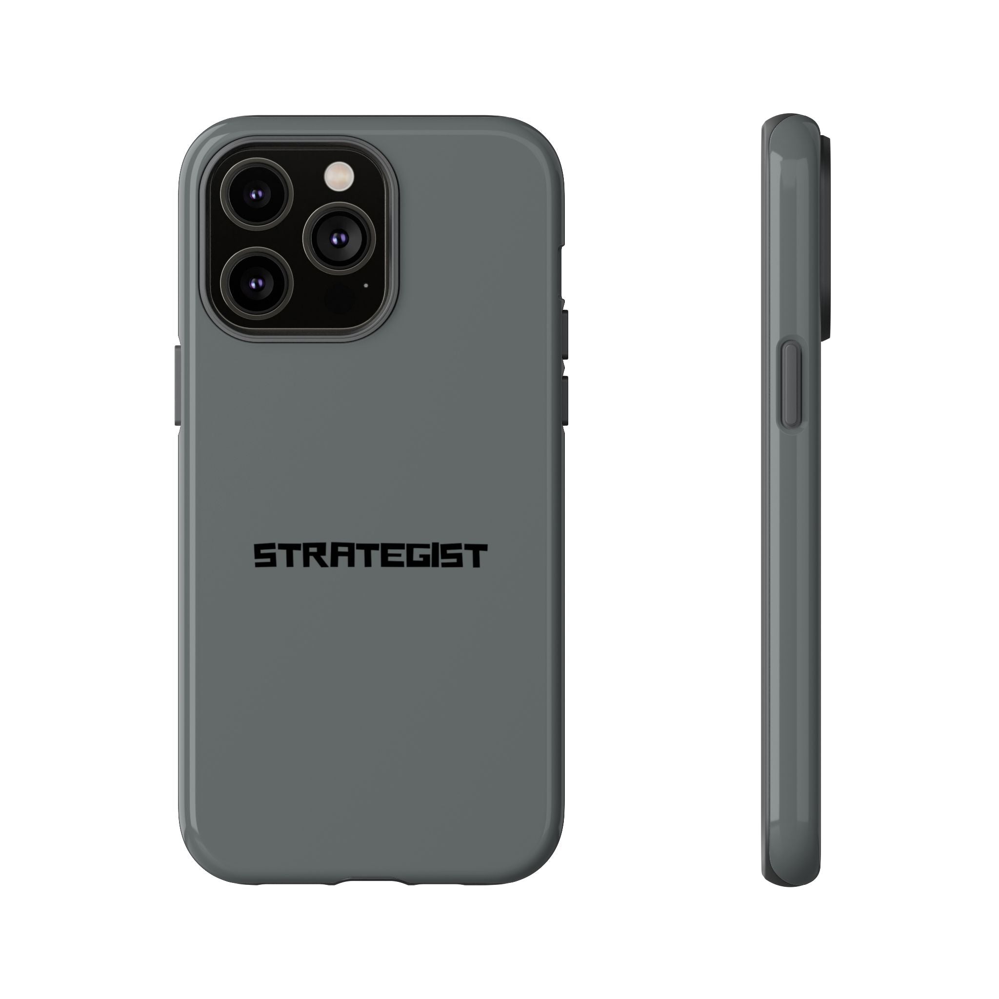 Strategist Tough Phone Case — Rugged Matte Protective Cover