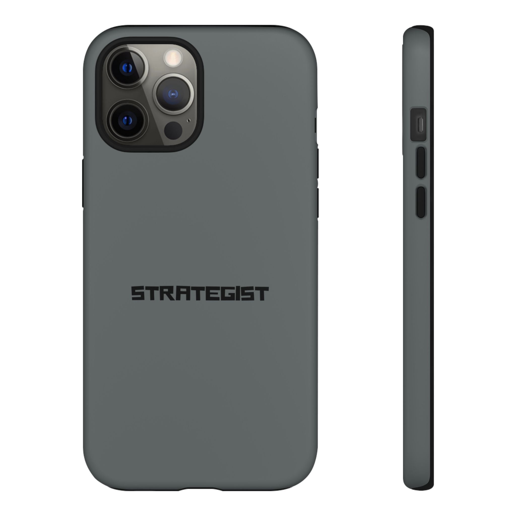 Strategist Tough Phone Case — Rugged Matte Protective Cover