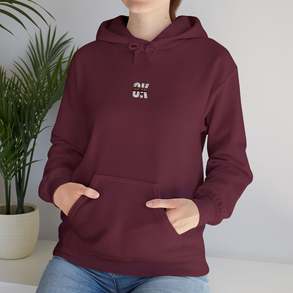 Minimal Tiny Fox Hoodie — Cute Tiny Fox Graphic Pullover for Animal Lovers