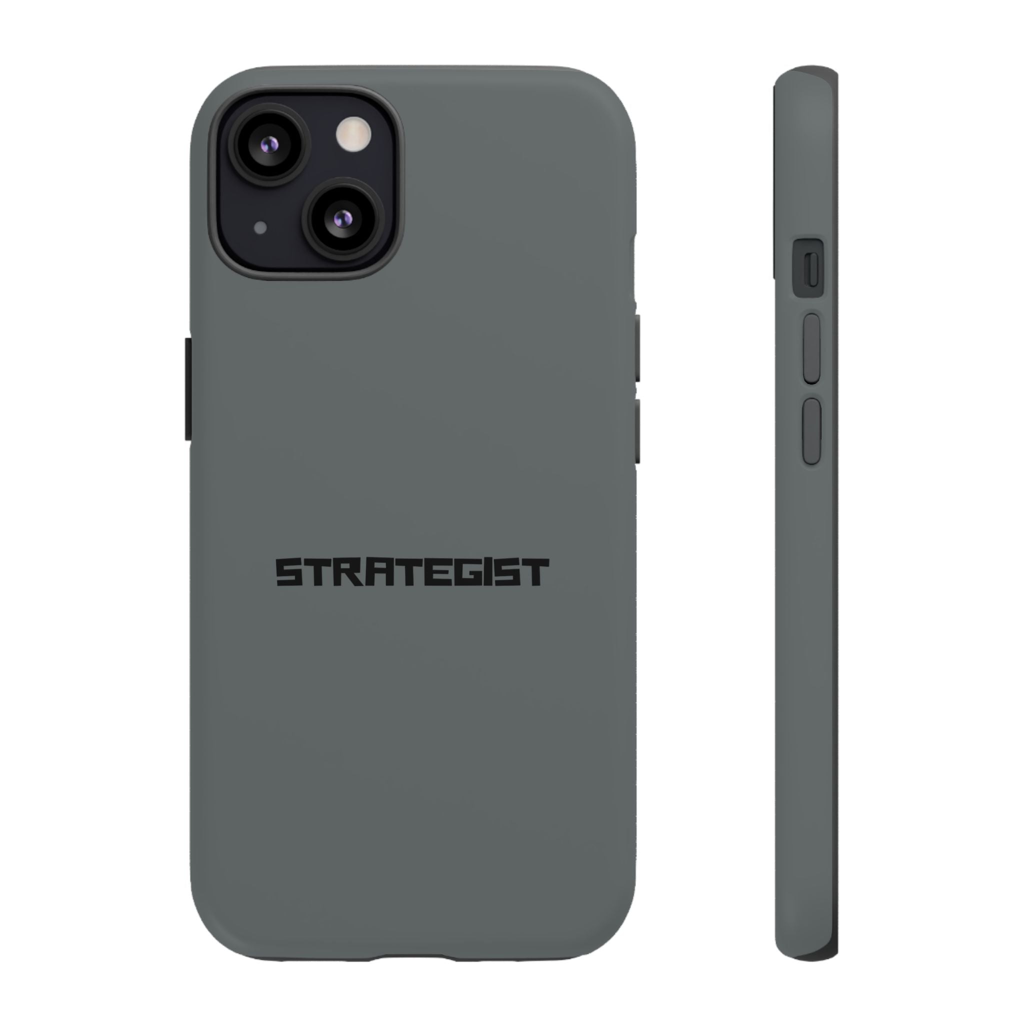 Strategist Tough Phone Case — Rugged Matte Protective Cover