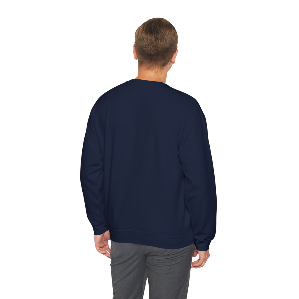 Classic White Crewneck Sweatshirt — Minimal Casual Pullover