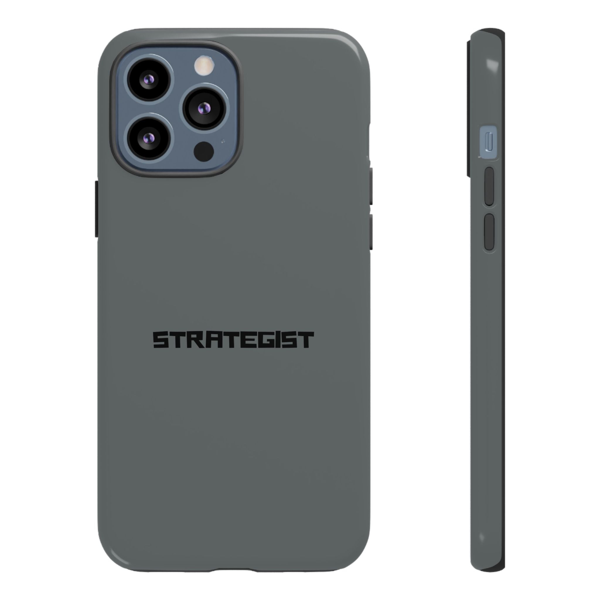 Strategist Tough Phone Case — Rugged Matte Protective Cover