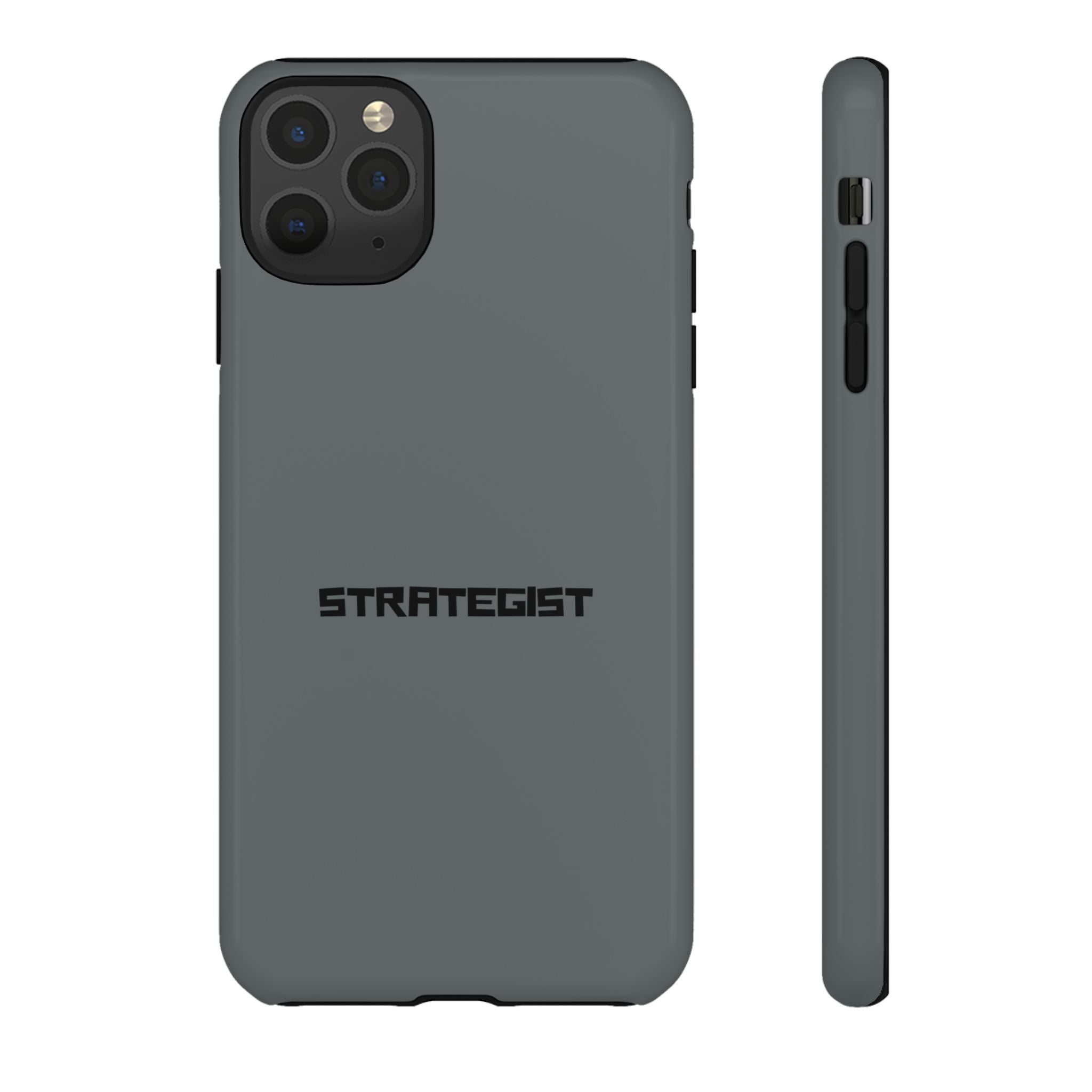 Strategist Tough Phone Case — Rugged Matte Protective Cover
