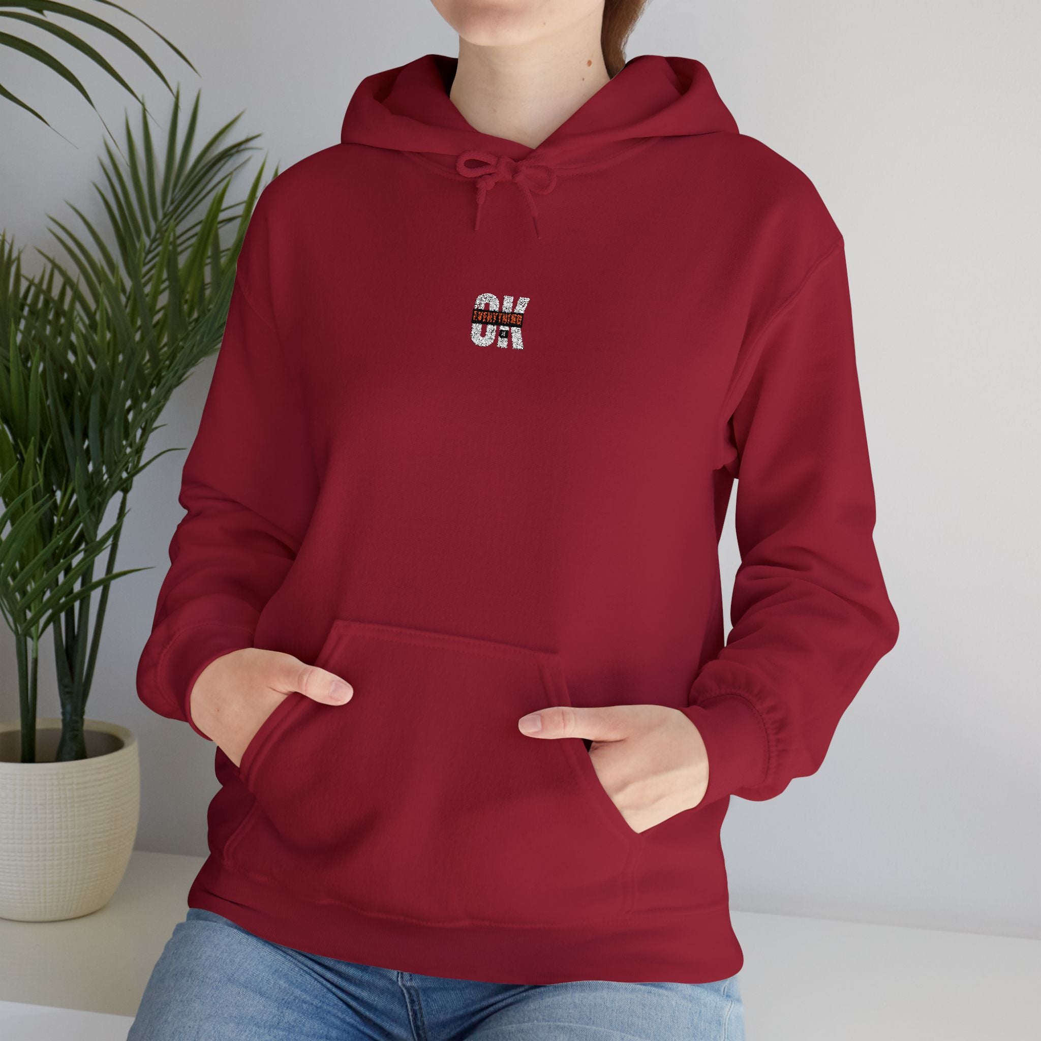 Minimal Tiny Fox Hoodie — Cute Tiny Fox Graphic Pullover for Animal Lovers