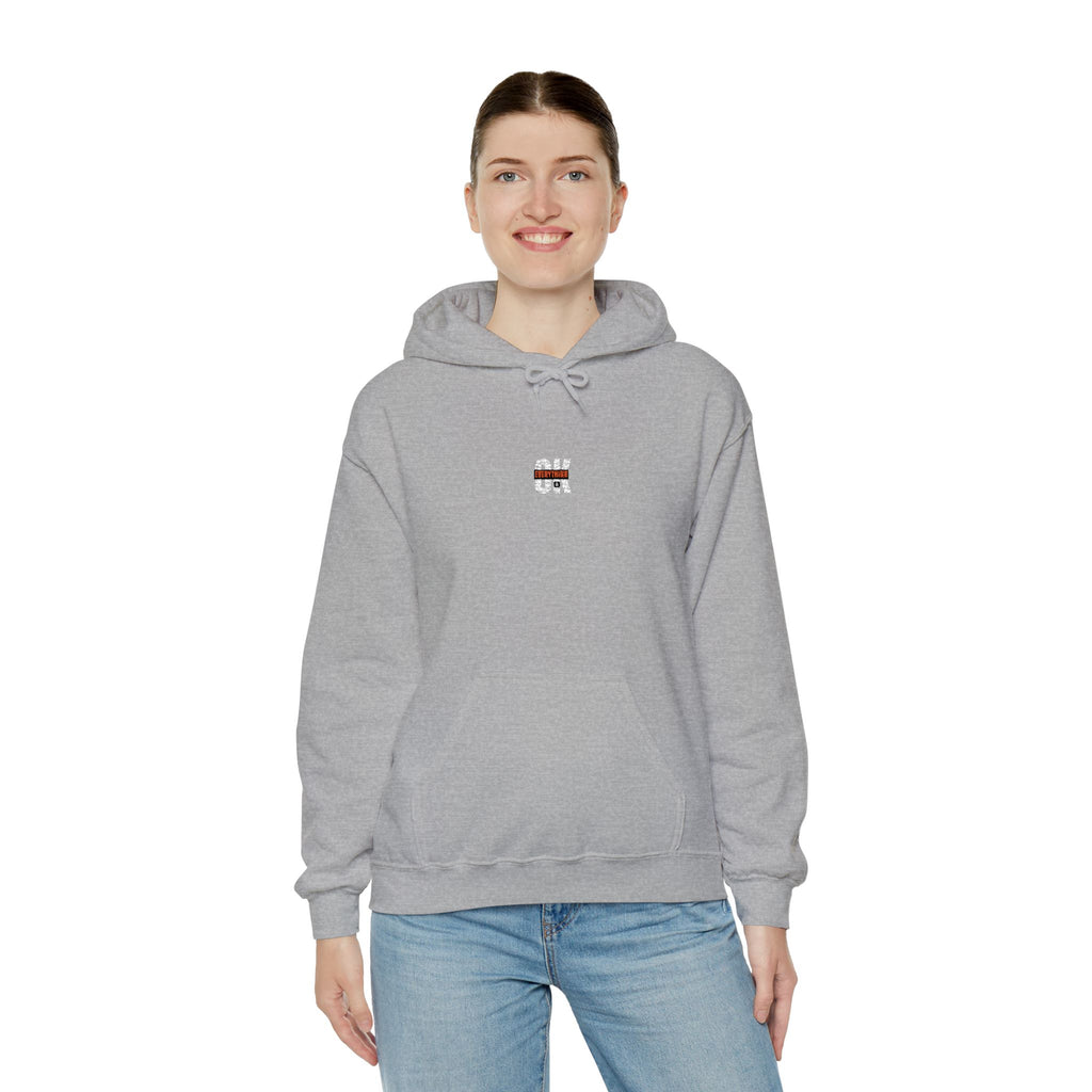 Minimal Tiny Fox Hoodie — Cute Tiny Fox Graphic Pullover for Animal Lovers