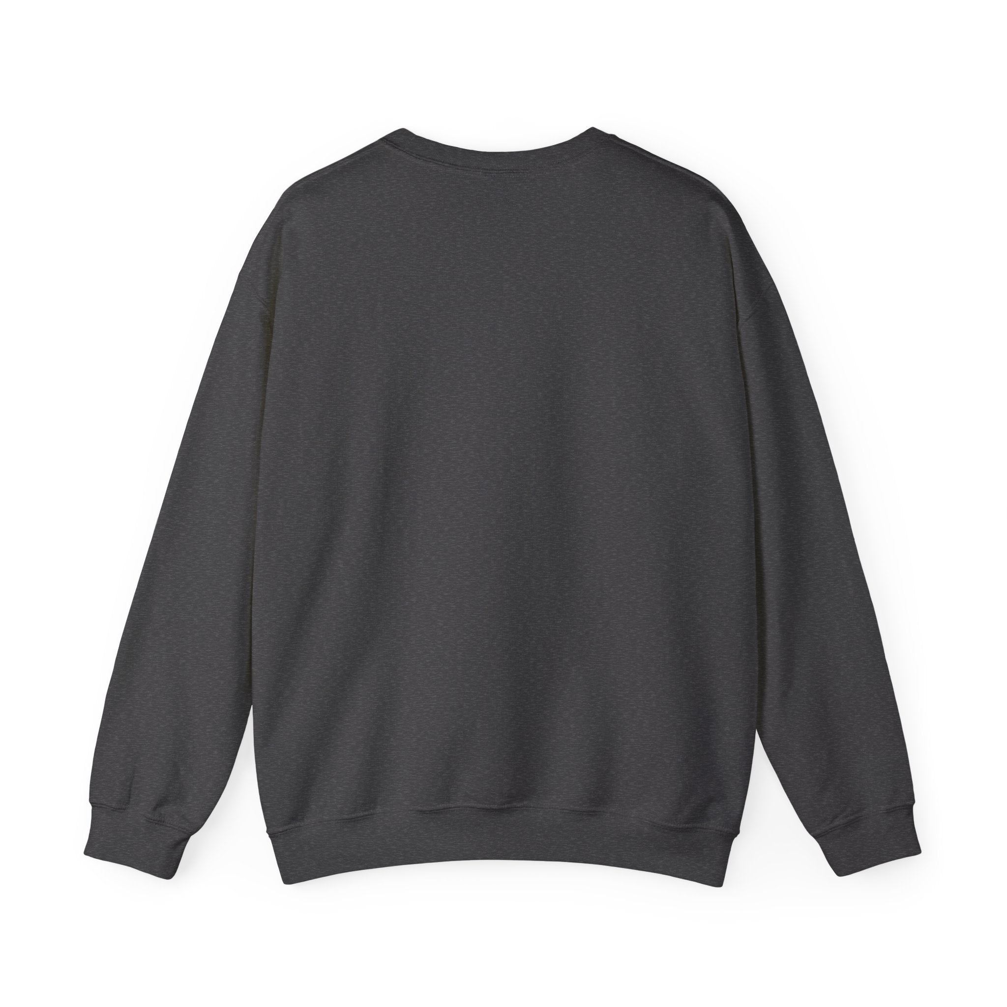 Classic White Crewneck Sweatshirt — Minimal Casual Pullover