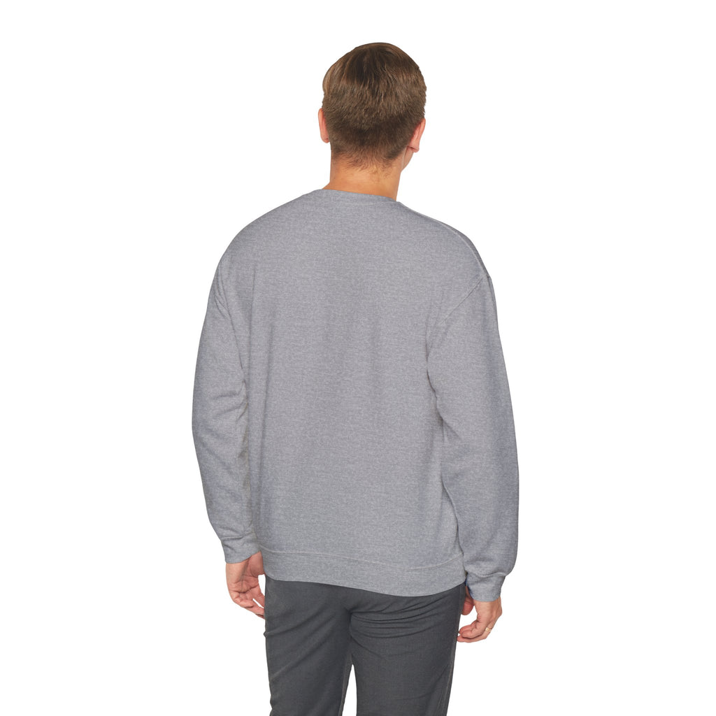Classic White Crewneck Sweatshirt — Minimal Casual Pullover