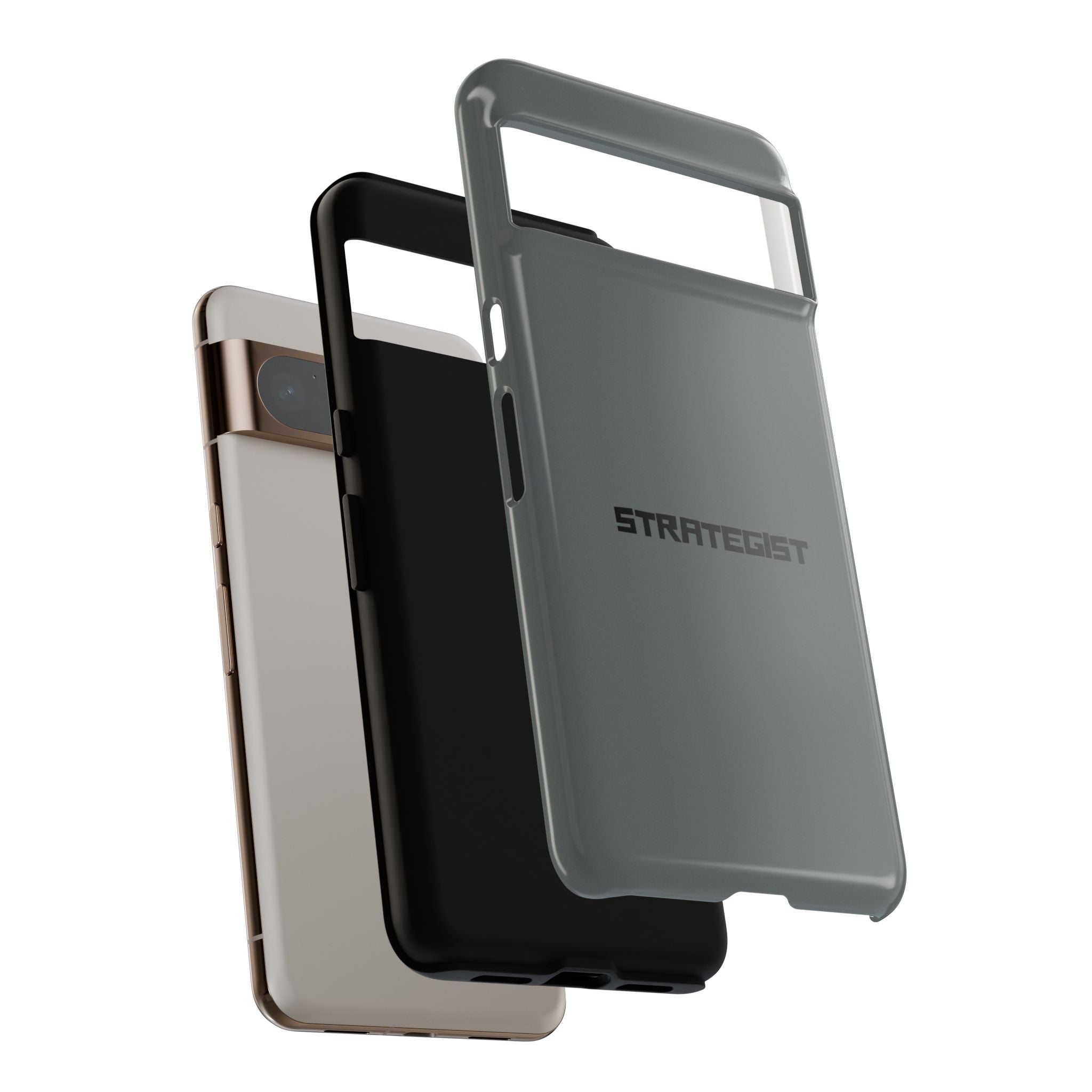 Strategist Tough Phone Case — Rugged Matte Protective Cover