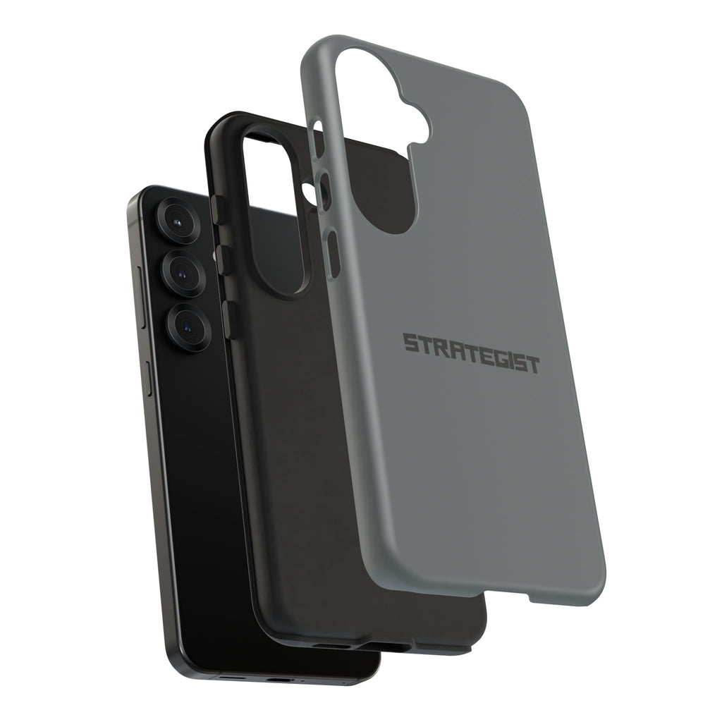 Strategist Tough Phone Case — Rugged Matte Protective Cover