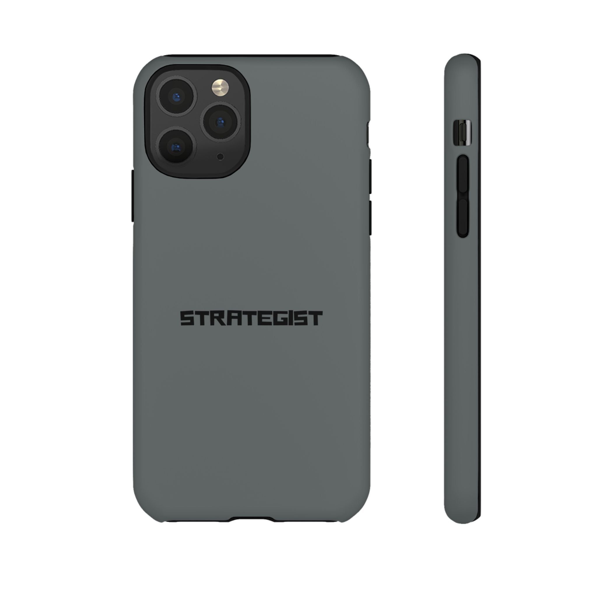 Strategist Tough Phone Case — Rugged Matte Protective Cover