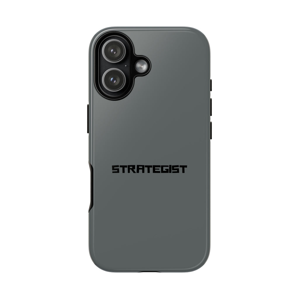 Strategist Tough Phone Case — Rugged Matte Protective Cover
