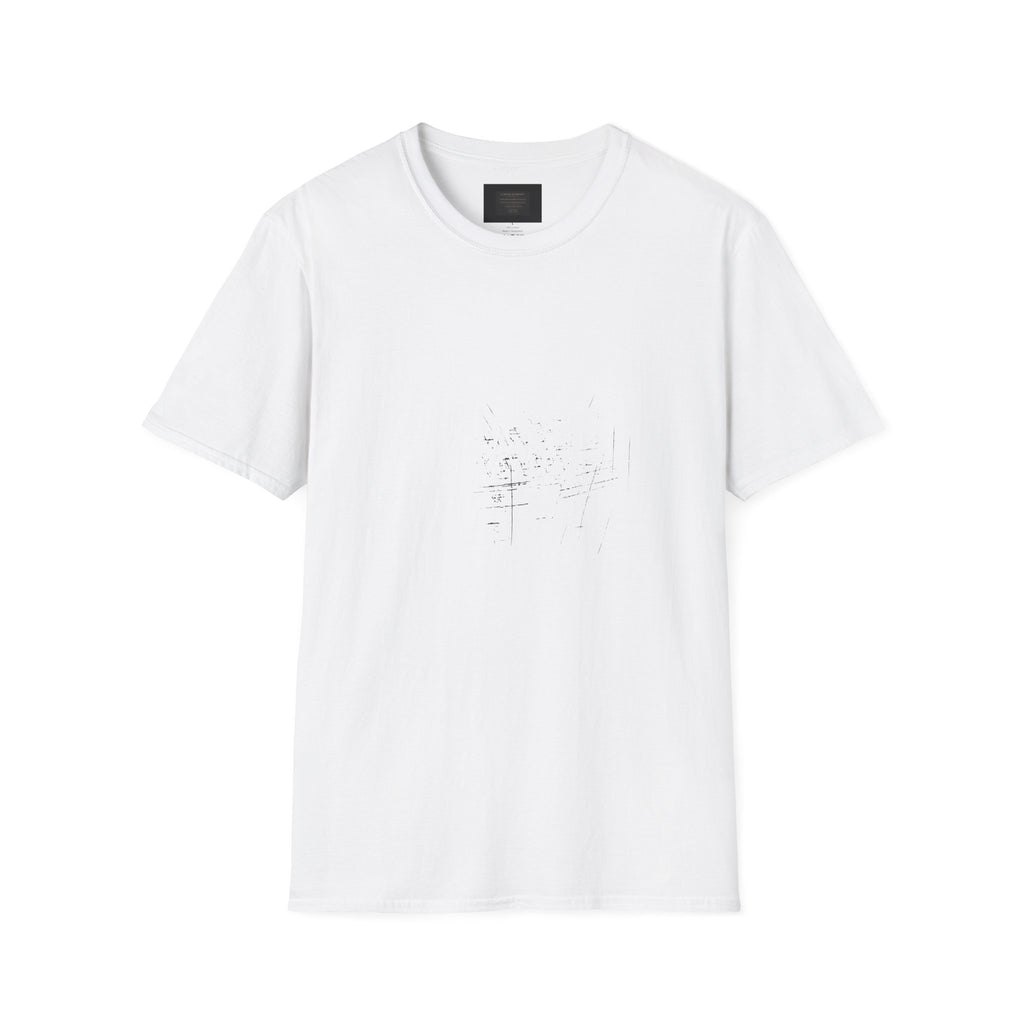 Minimalist Cross Constellation T-Shirt — Subtle Star Map Graphic