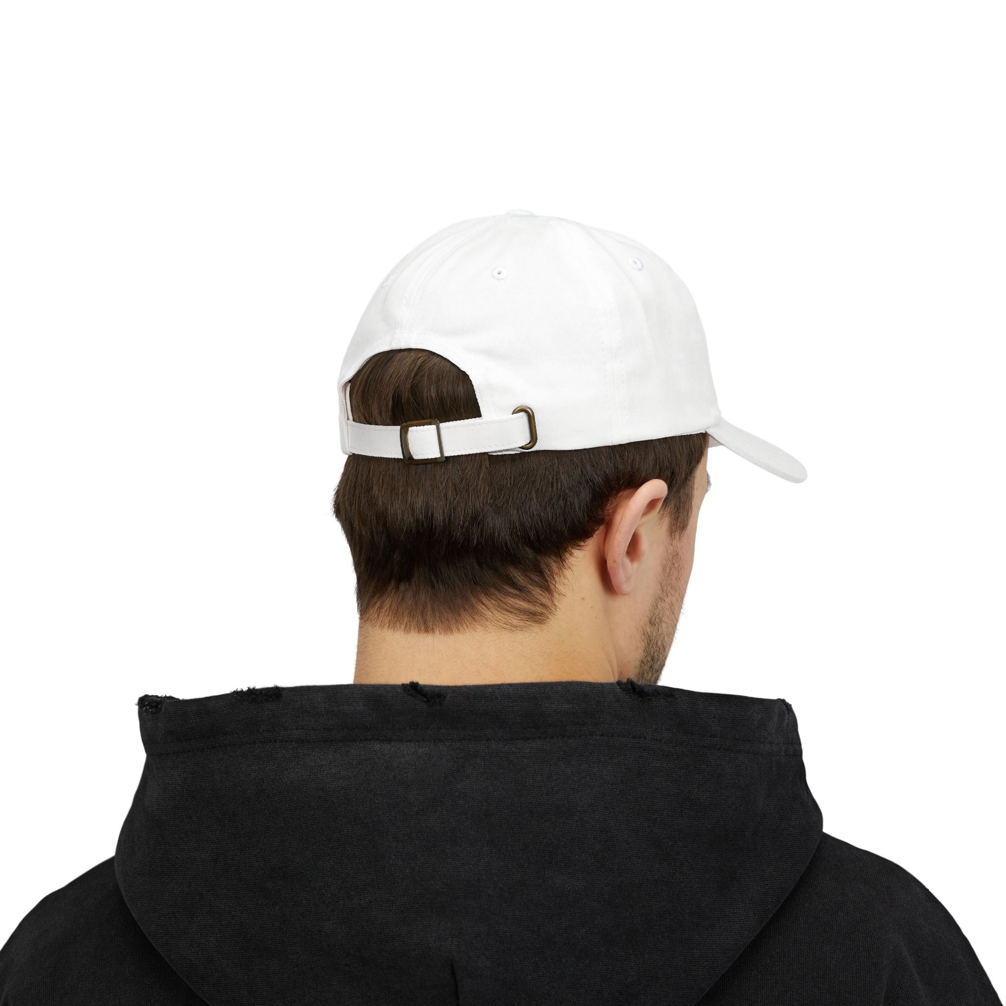 Minimal Embroidered Classic Dad Cap — Simple White Baseball Hat