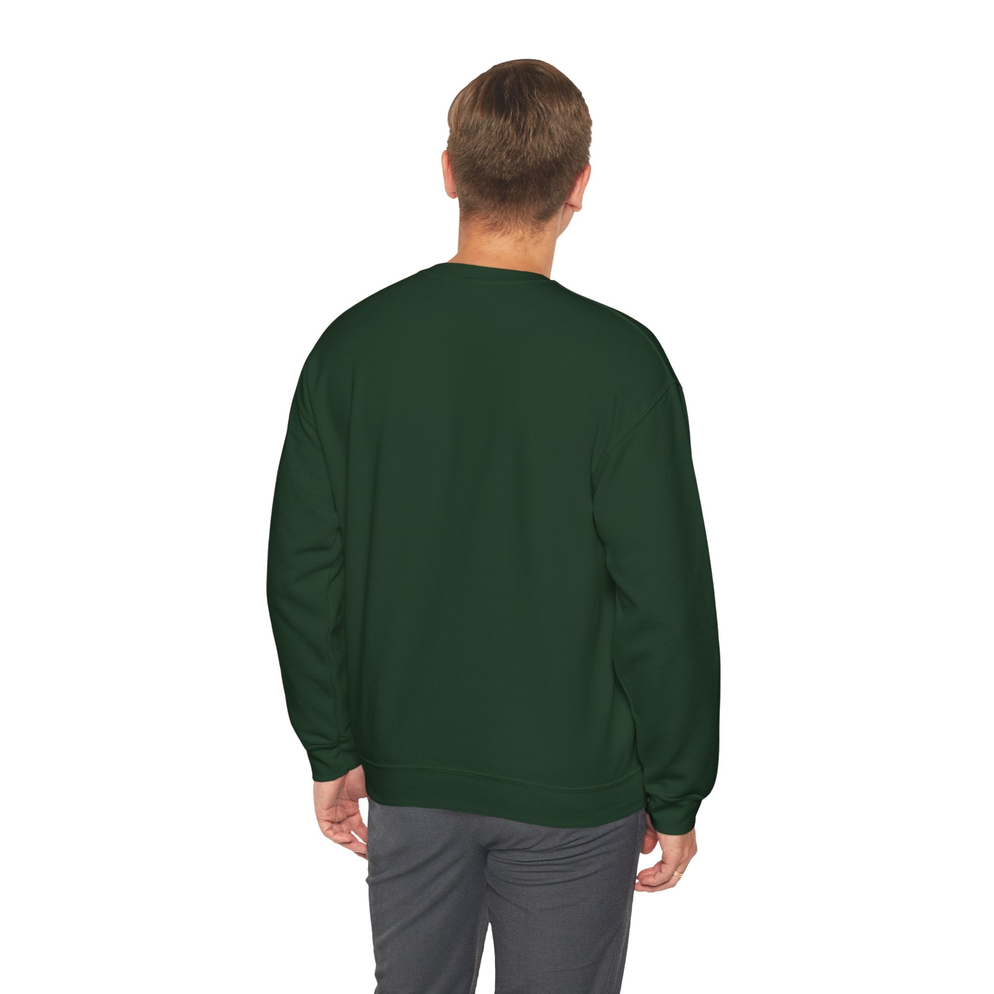 Classic White Crewneck Sweatshirt — Minimal Casual Pullover