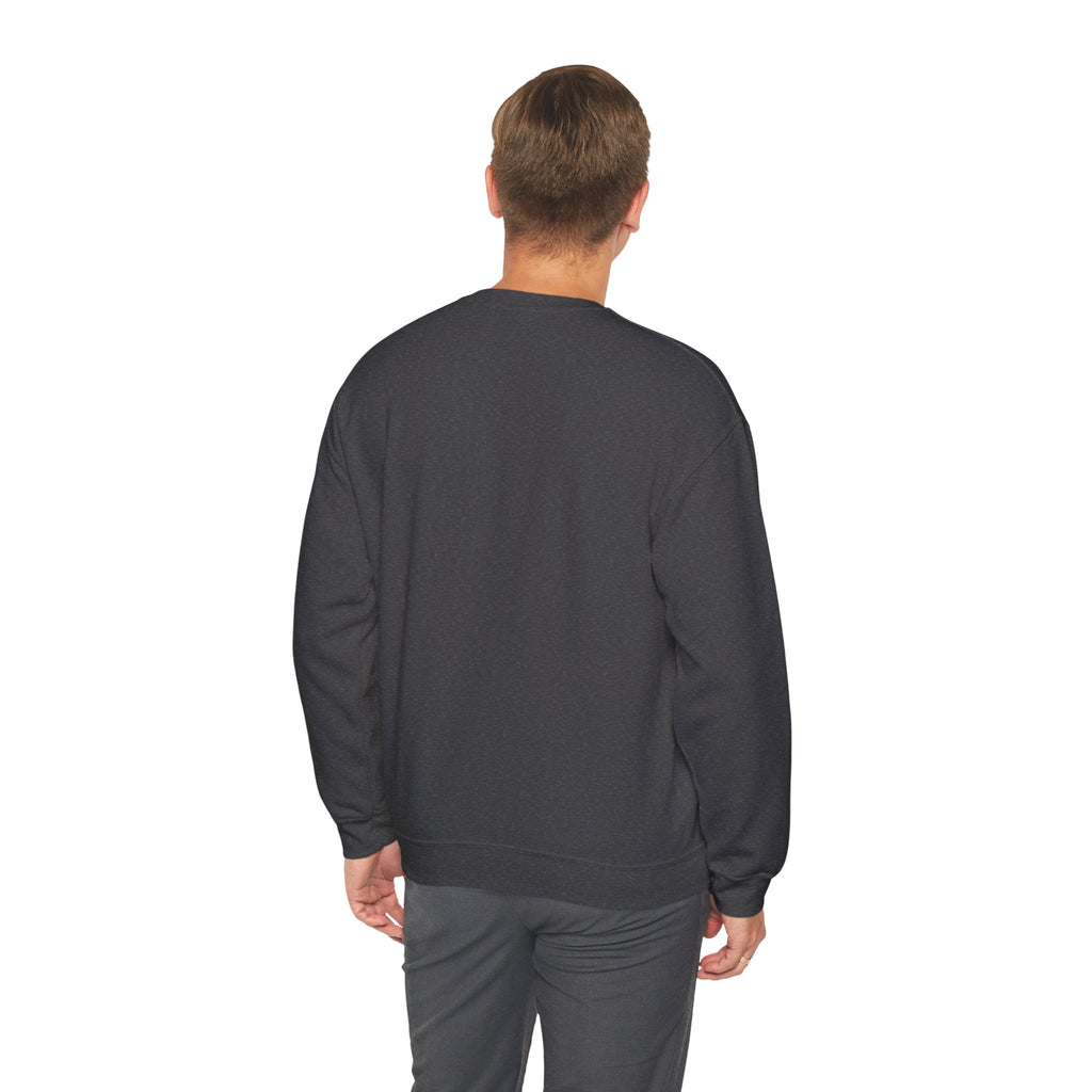 Classic White Crewneck Sweatshirt — Minimal Casual Pullover