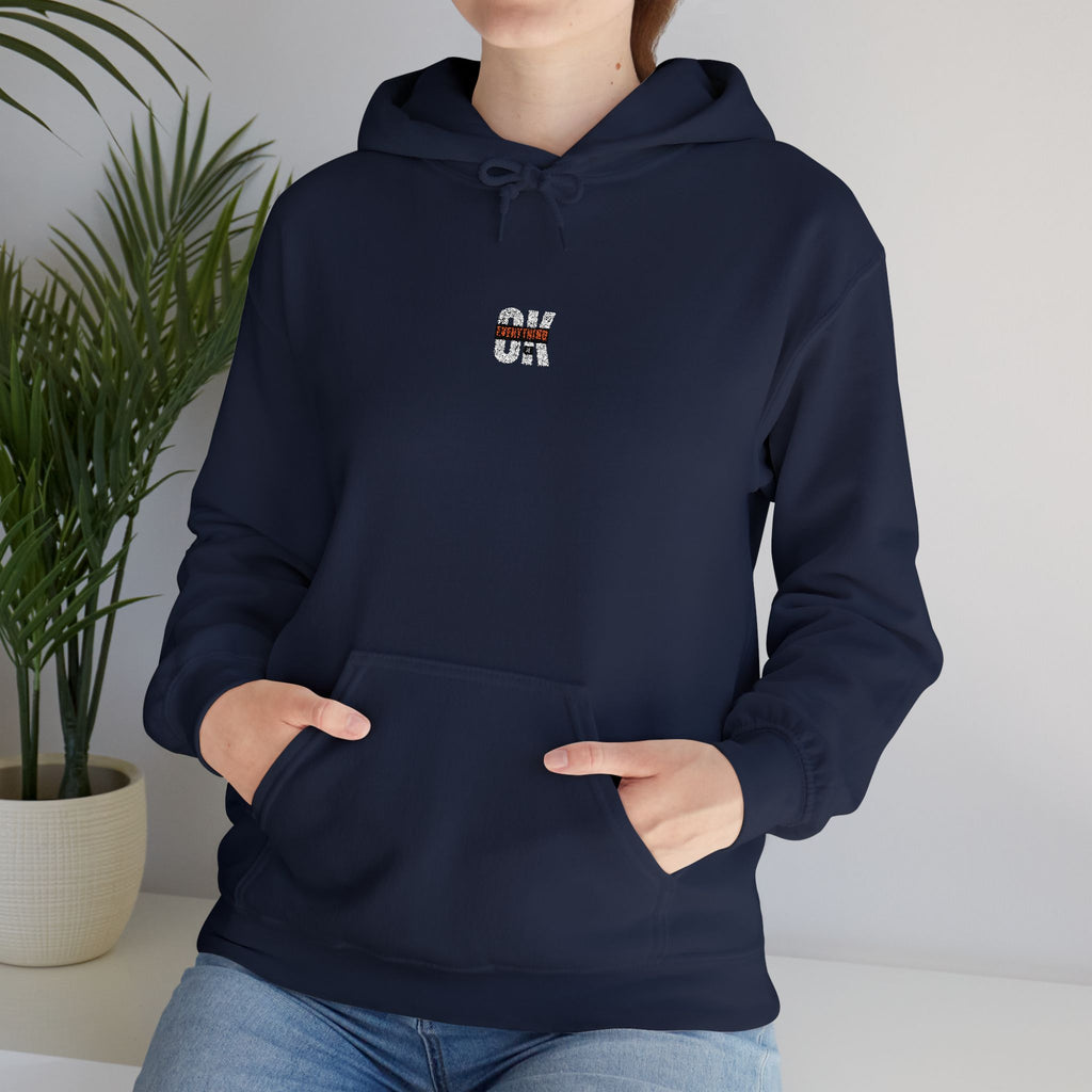 Minimal Tiny Fox Hoodie — Cute Tiny Fox Graphic Pullover for Animal Lovers