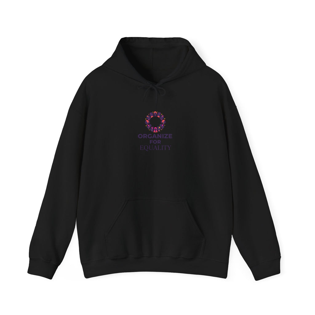 Organize for Equality Hoodie | International Women's Day, IWD typography