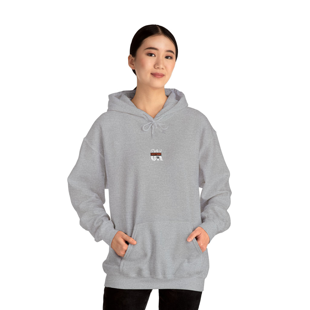 Minimal Tiny Fox Hoodie — Cute Tiny Fox Graphic Pullover for Animal Lovers
