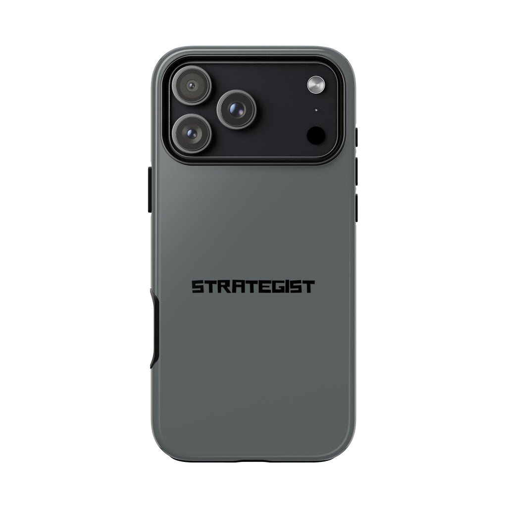 Strategist Tough Phone Case — Rugged Matte Protective Cover