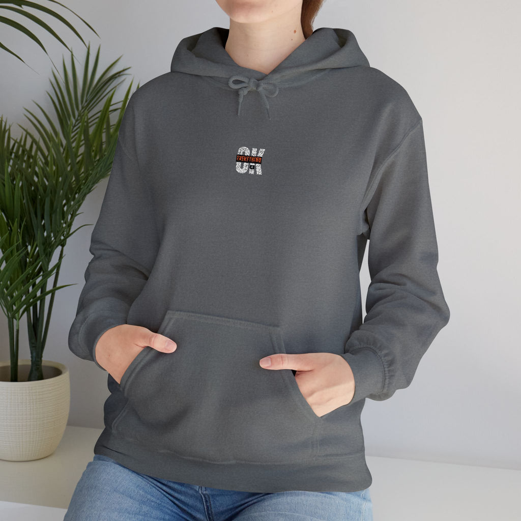 Minimal Tiny Fox Hoodie — Cute Tiny Fox Graphic Pullover for Animal Lovers