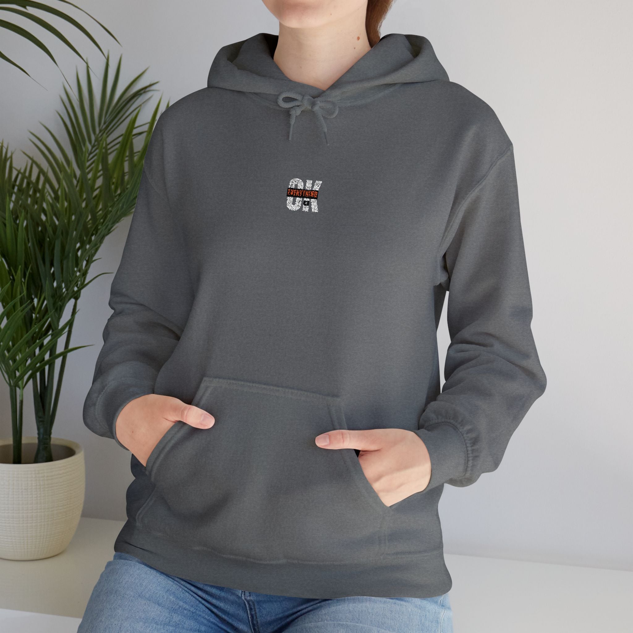 Minimal Tiny Fox Hoodie — Cute Tiny Fox Graphic Pullover for Animal Lovers