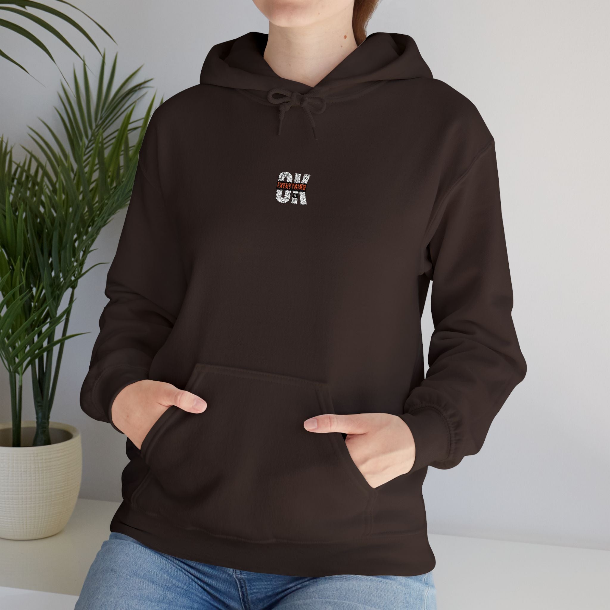 Minimal Tiny Fox Hoodie — Cute Tiny Fox Graphic Pullover for Animal Lovers