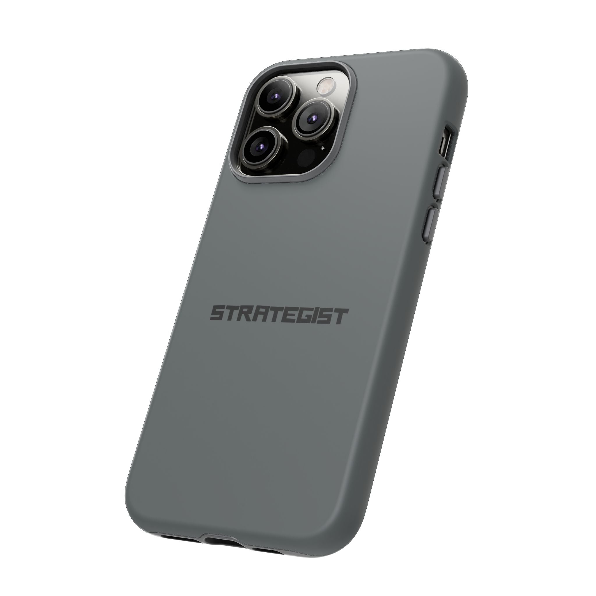 Strategist Tough Phone Case — Rugged Matte Protective Cover