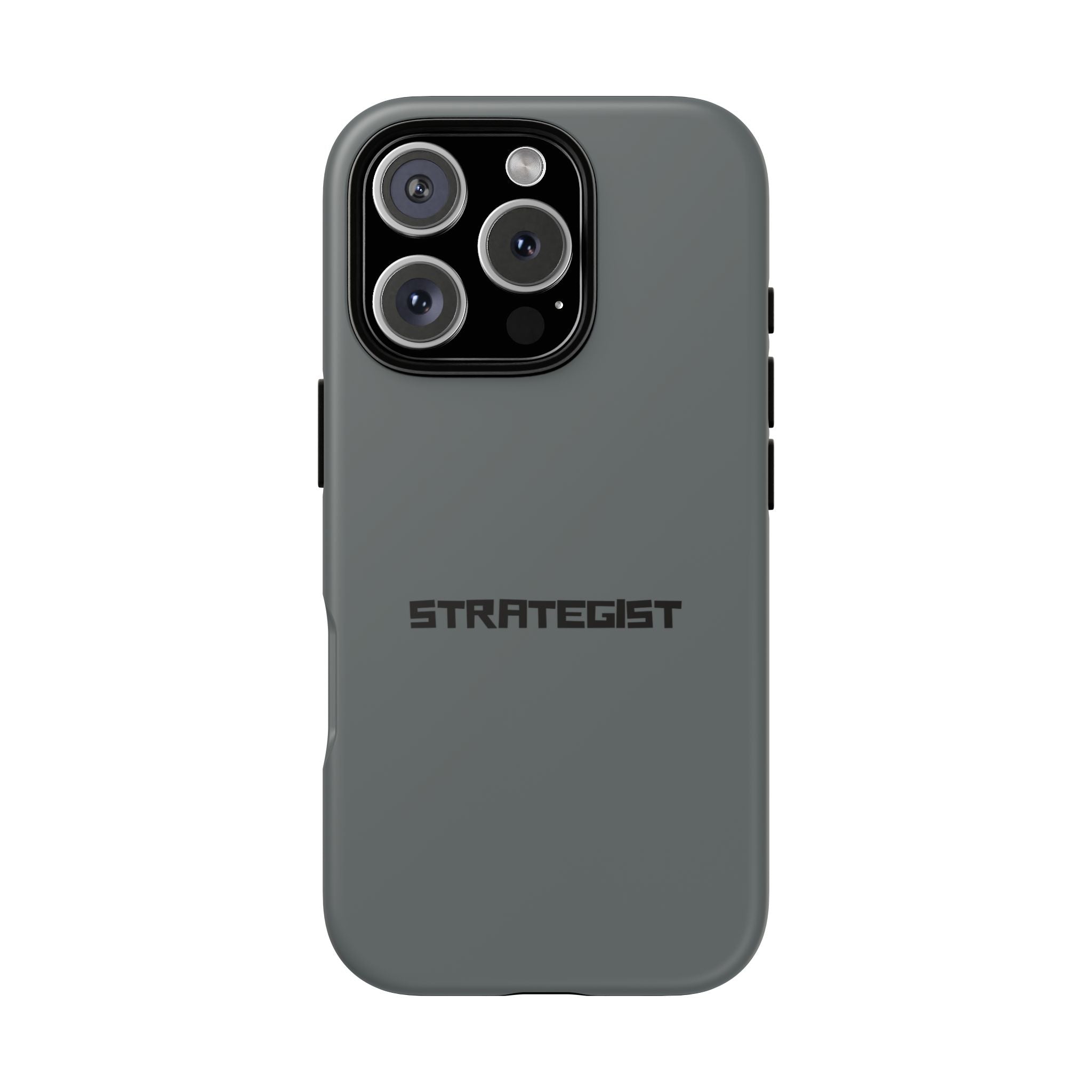 Strategist Tough Phone Case — Rugged Matte Protective Cover