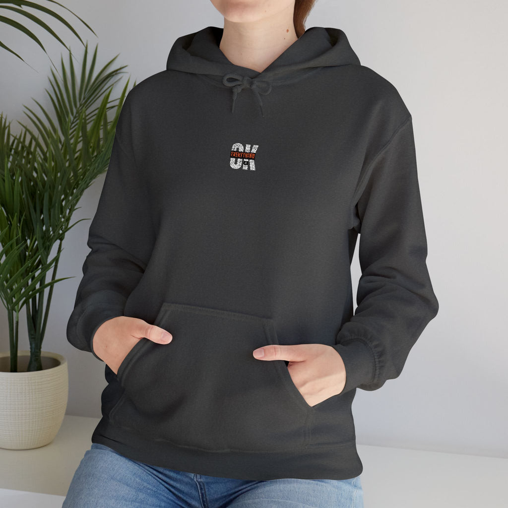 Minimal Tiny Fox Hoodie — Cute Tiny Fox Graphic Pullover for Animal Lovers