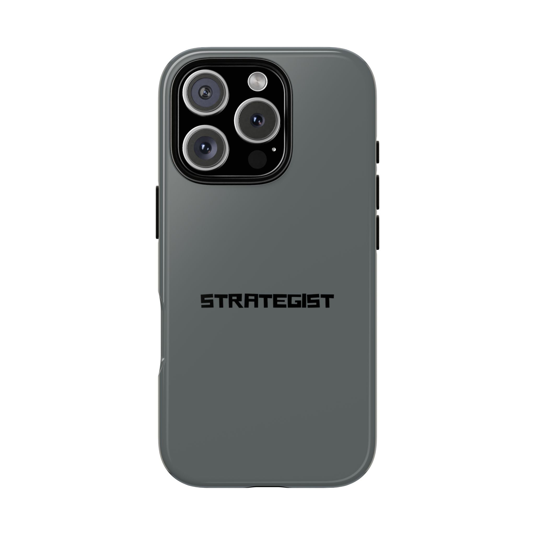 Strategist Tough Phone Case — Rugged Matte Protective Cover