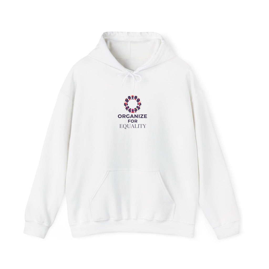 Organize for Equality Hoodie | International Women's Day, IWD typography
