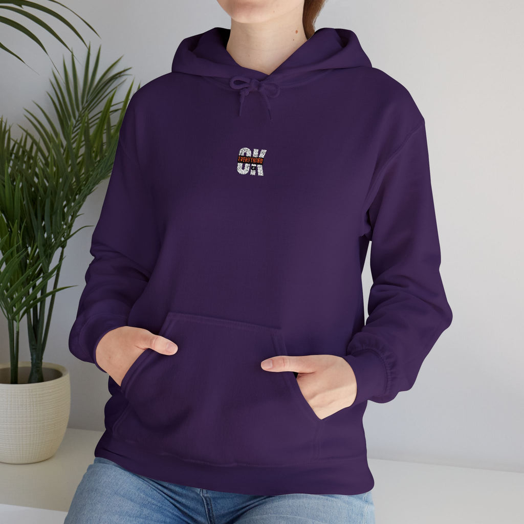 Minimal Tiny Fox Hoodie — Cute Tiny Fox Graphic Pullover for Animal Lovers