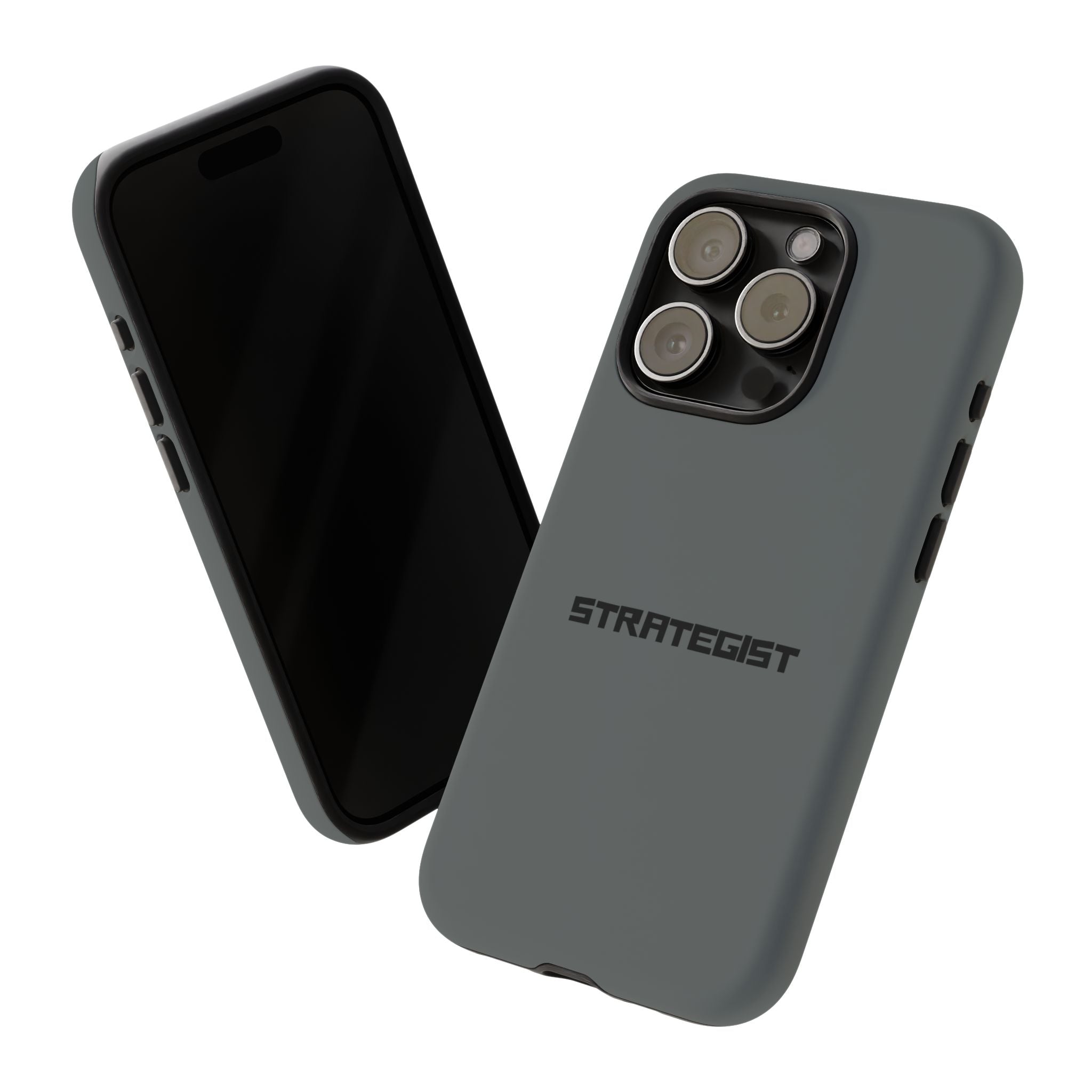 Strategist Tough Phone Case — Rugged Matte Protective Cover