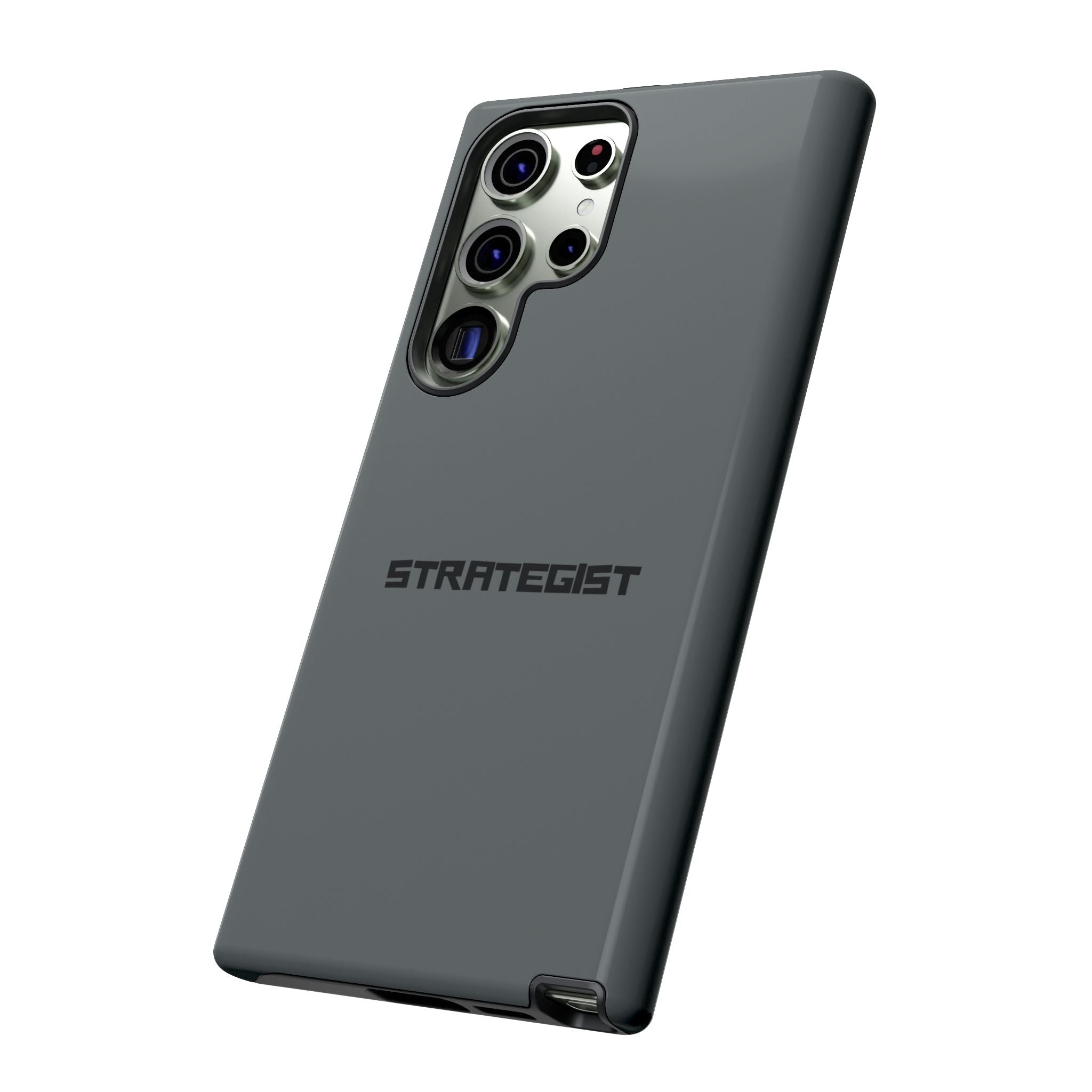 Strategist Tough Phone Case — Rugged Matte Protective Cover