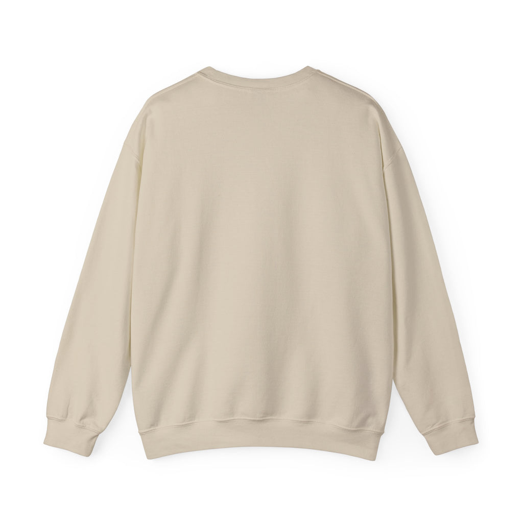 Classic White Crewneck Sweatshirt — Minimal Casual Pullover