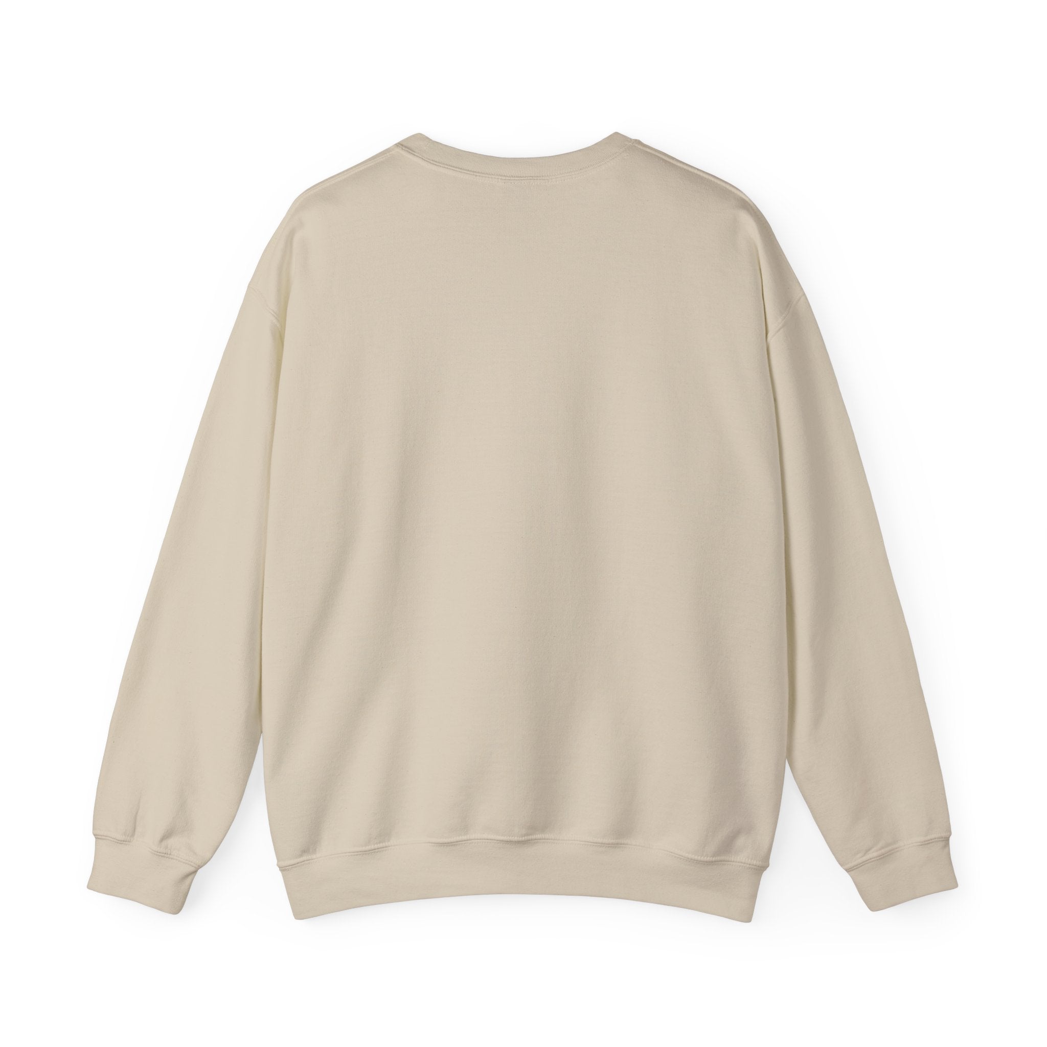 Classic White Crewneck Sweatshirt — Minimal Casual Pullover