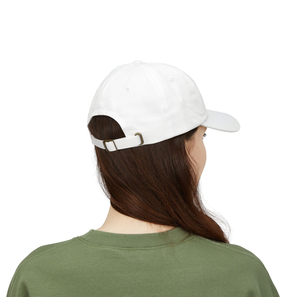 Minimal Embroidered Classic Dad Cap — Simple White Baseball Hat