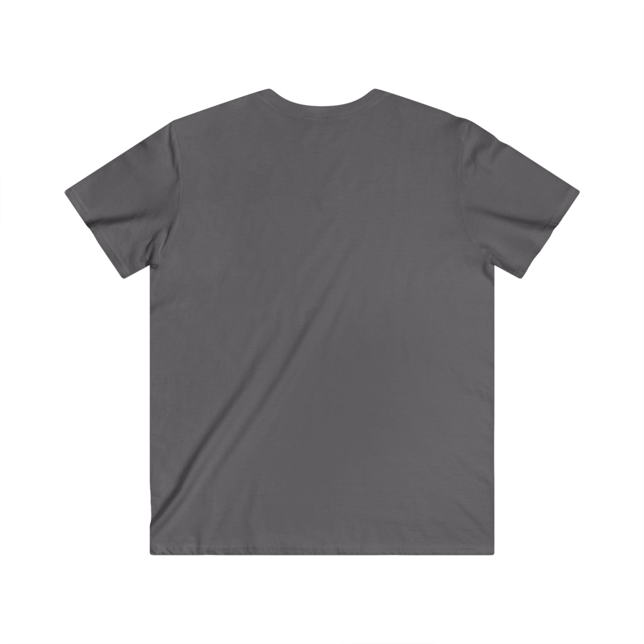 Never Give V-Neck Tee — Motivational "Never Give" Graphic Shirt for Men